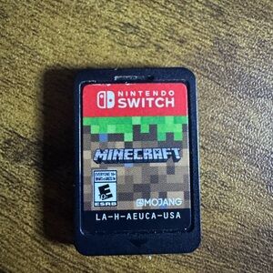 Nintendo Switch Minecraft Game Card